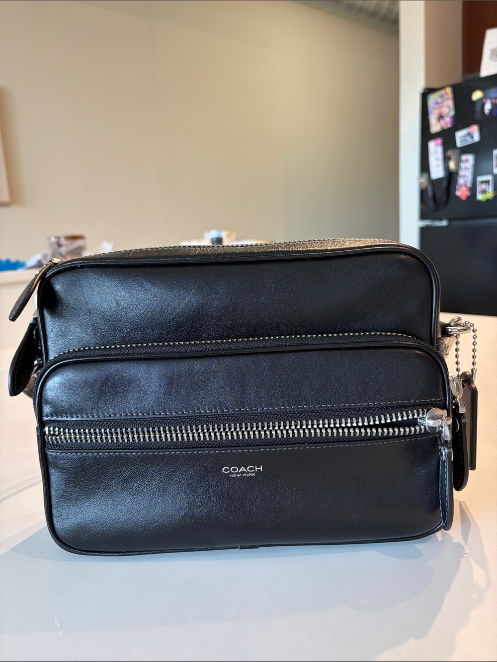 Coach Dakota bag in black leather